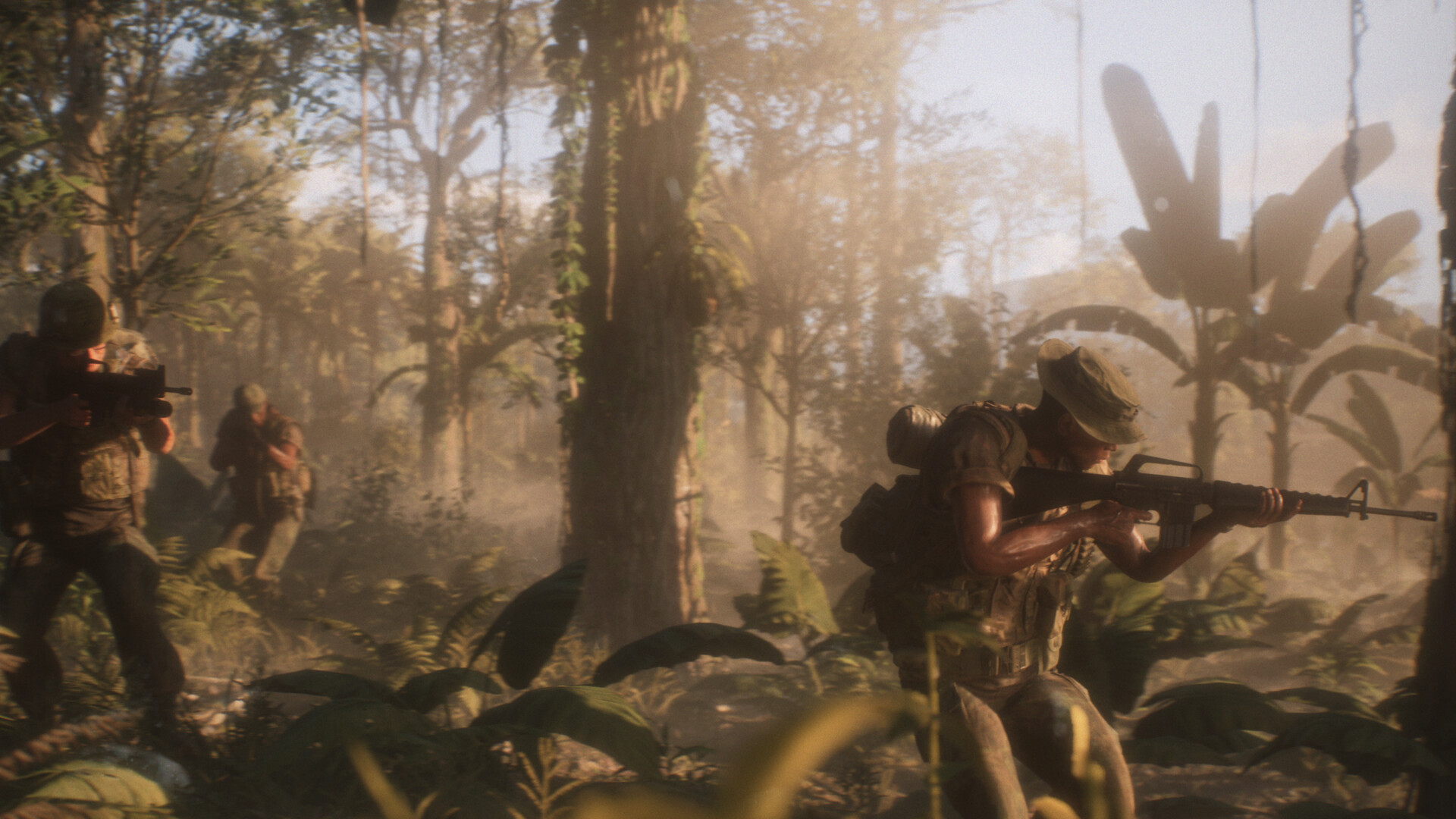 Official Hell Let Loose: Vietnam screenshot showing jungle combat